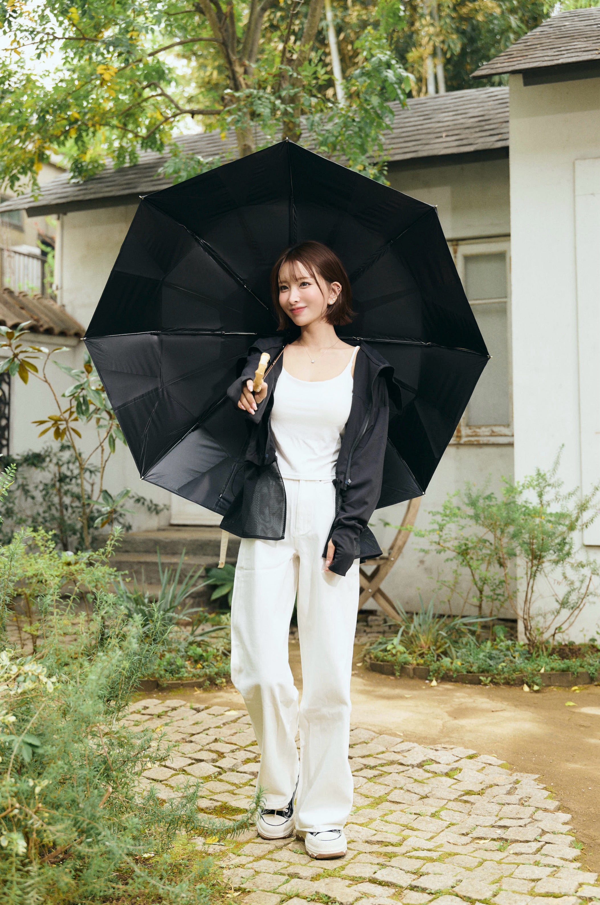 完全遮光 晴雨兼用日傘