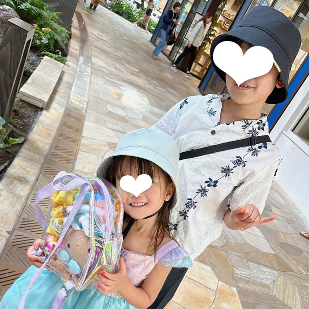 子供用遮光バケットハット