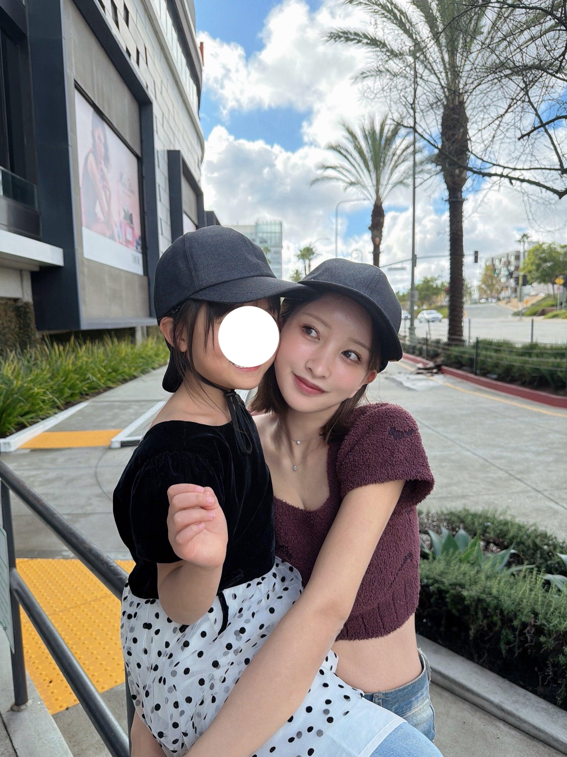 デニム遮光キャップ(大人用)